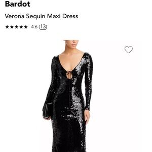 BARDOT Verona Sequin Maxi Dress